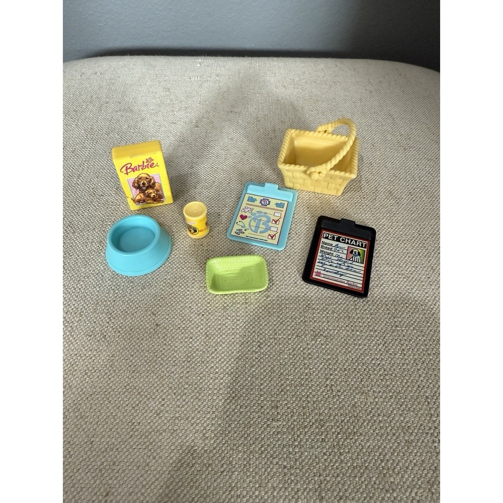 Lot of Barbie Doll Accessories Pets Dogs